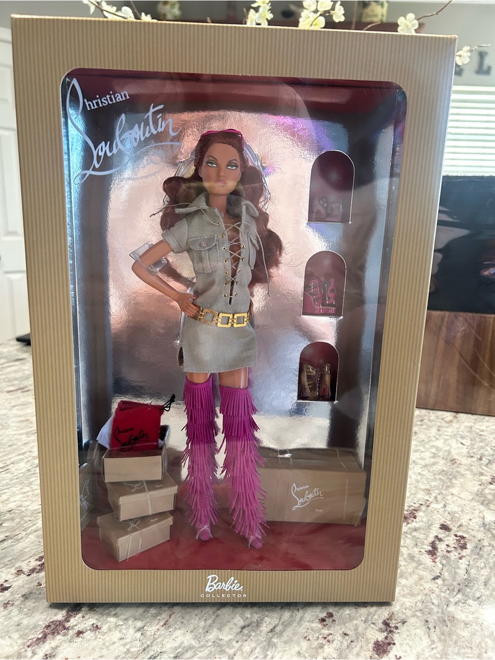 Limited Edition Christian Louboutin Barbie Circa 2010-Never Opened